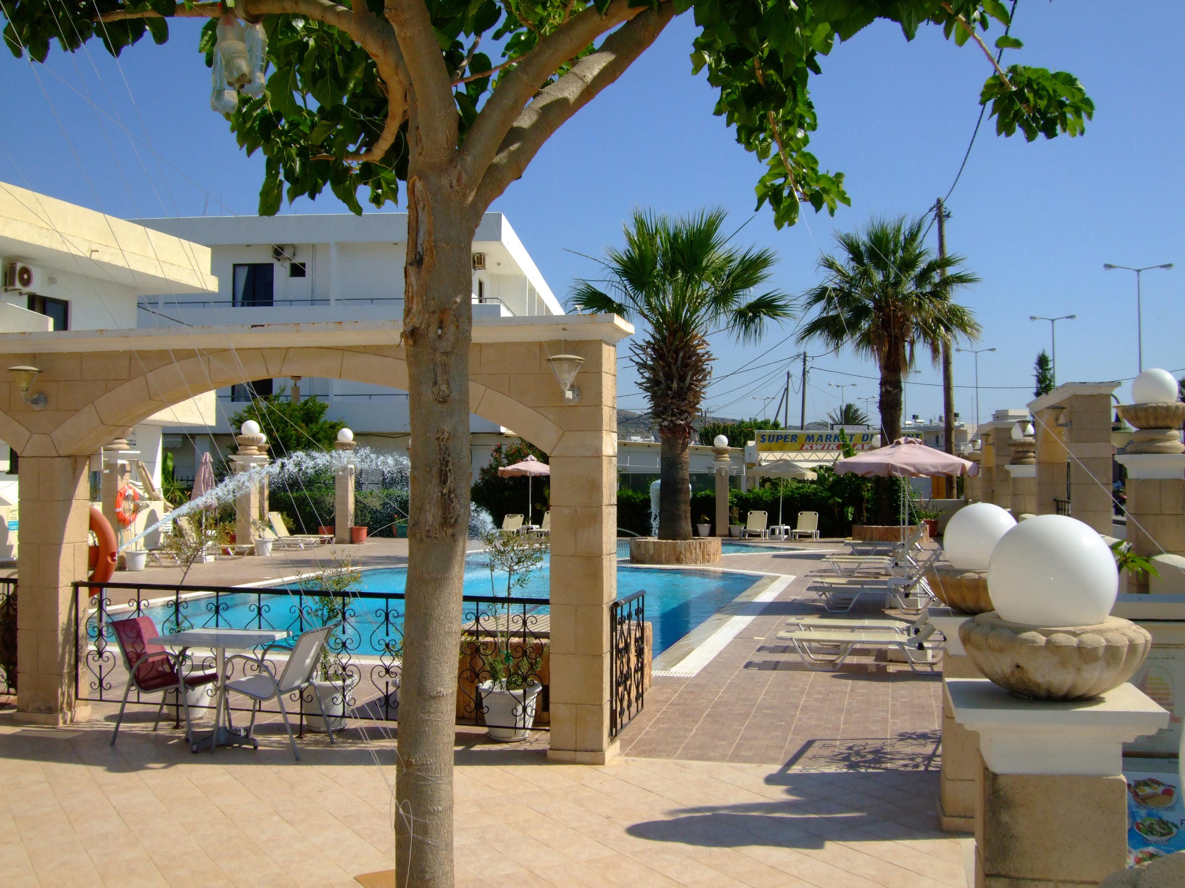 Antonios Hotel Faliraki Exterior foto